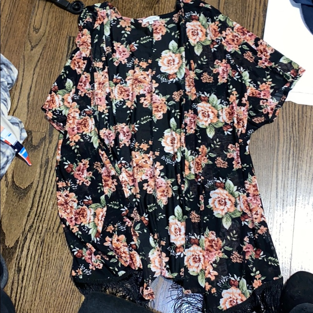 Sheer kimono
